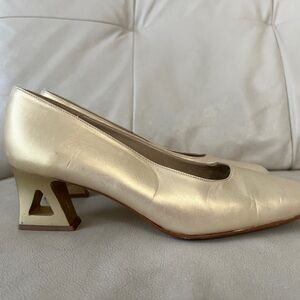 Sergio Zelcer Gold Heels